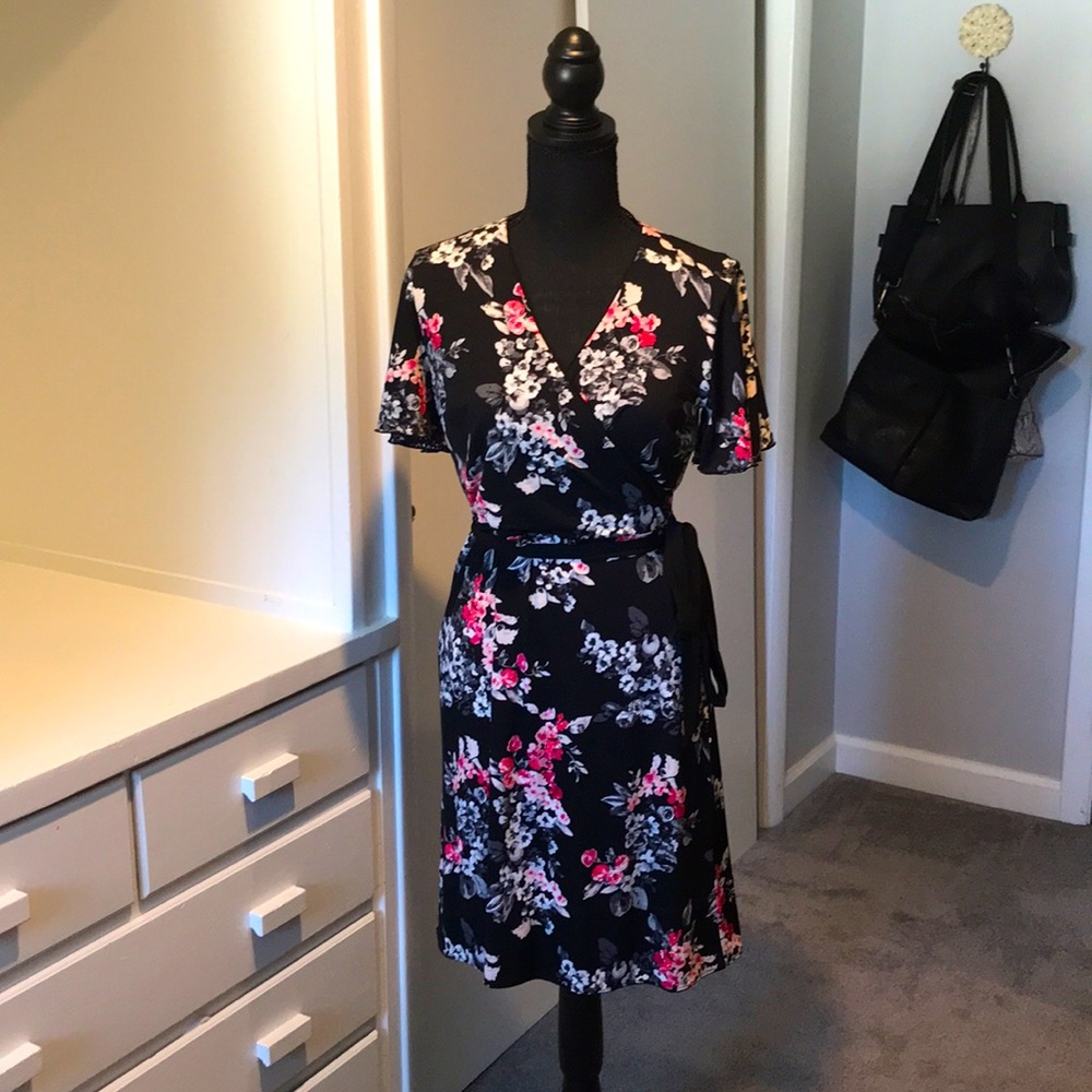 White House black market reversible wrap dress